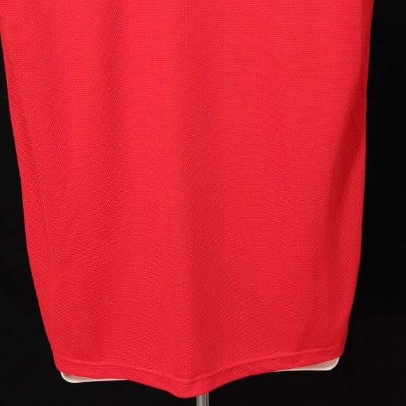 Mooto Mens USWC Taekwondo Referee Polo Shirt S Small M160 Red US World Class EUC - Picture 8 of 10